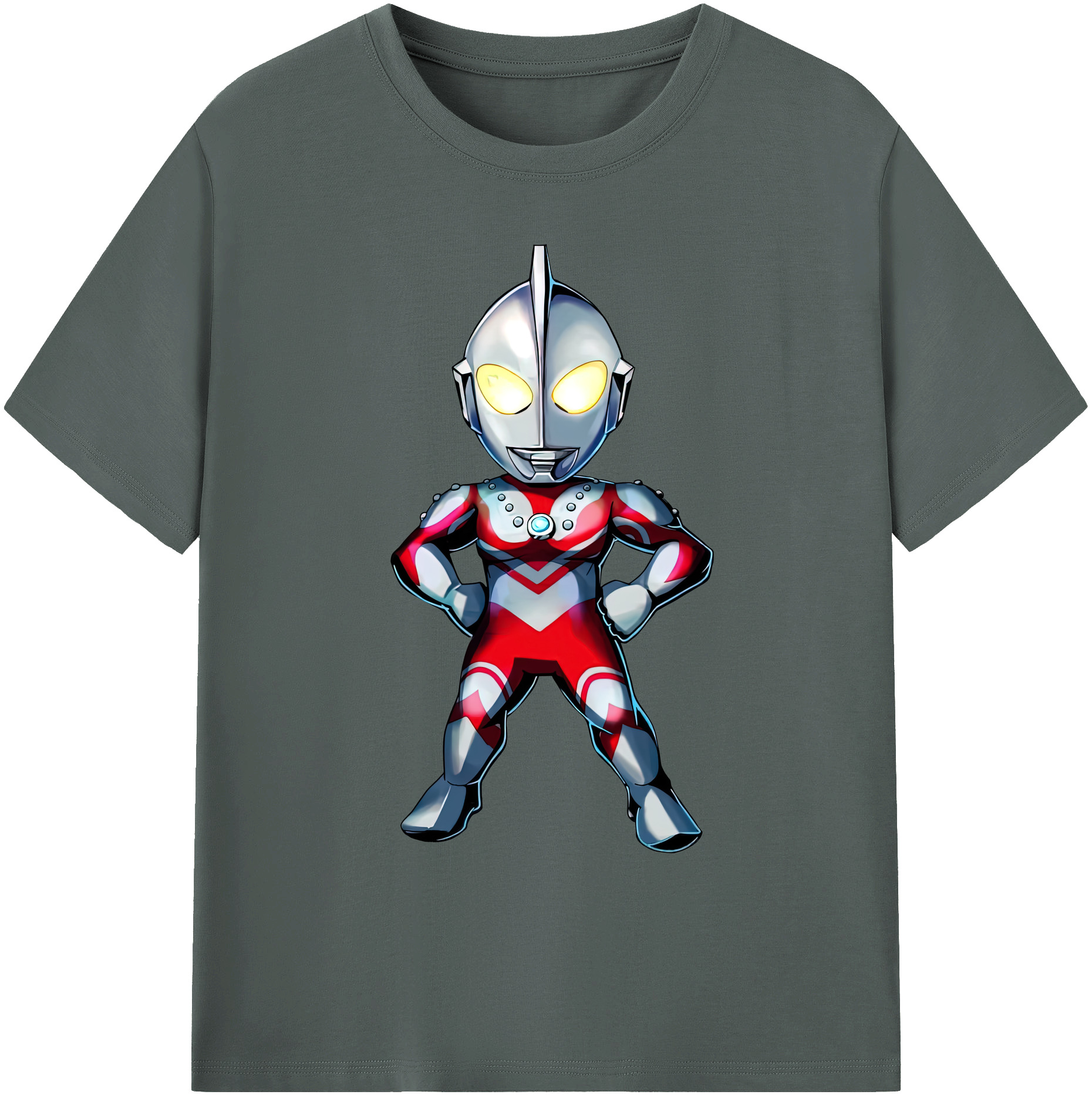 （画像用） ウルトラマン Ultraman 綿100％ メンズ半袖Tシャツ｜肌触りやわらか＆通気性